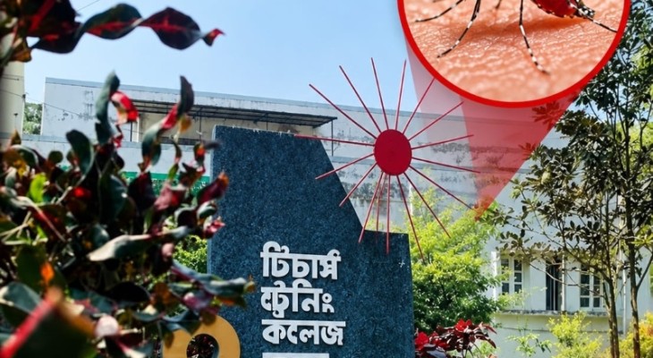 ডেঙ্গুর ঝুঁকিতে সরকারি টিচার্স ট্রেনিং কলেজ, প্রশ্নে পরিচ্ছন্নতা